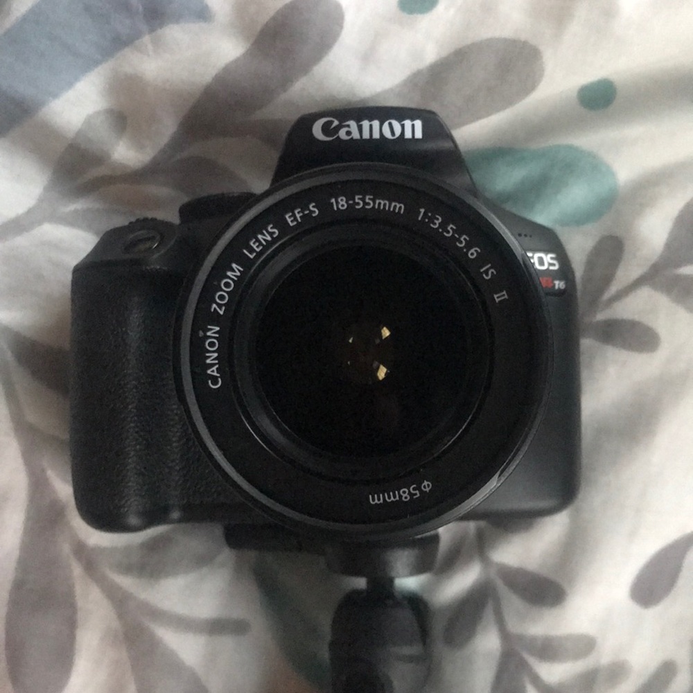 Canon Rebel T6.